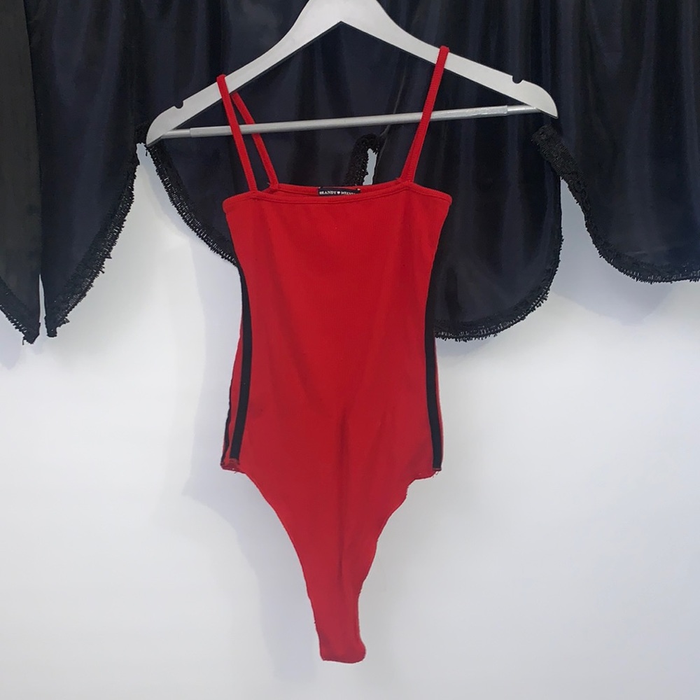 Brandy Melville, red bodysuit